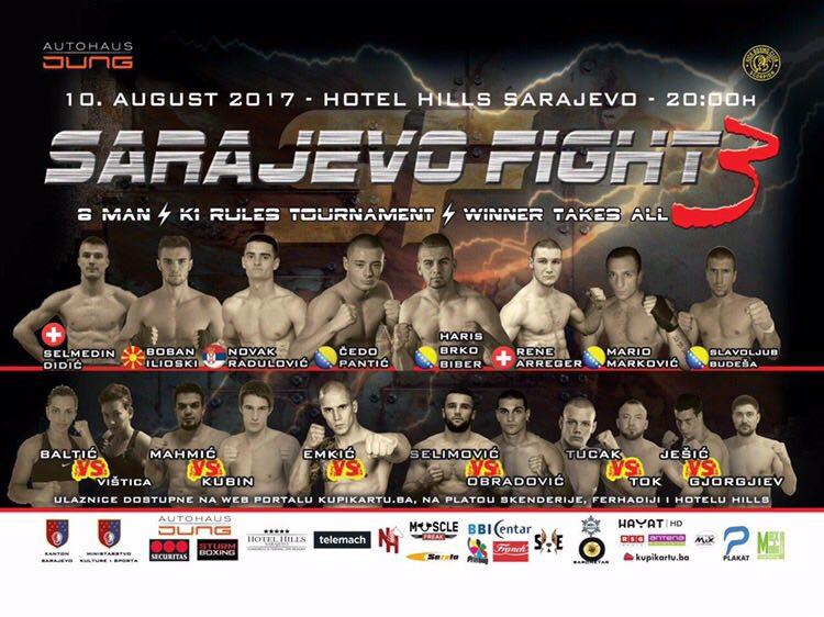 Sve spremno za Sarajevo Fight 3