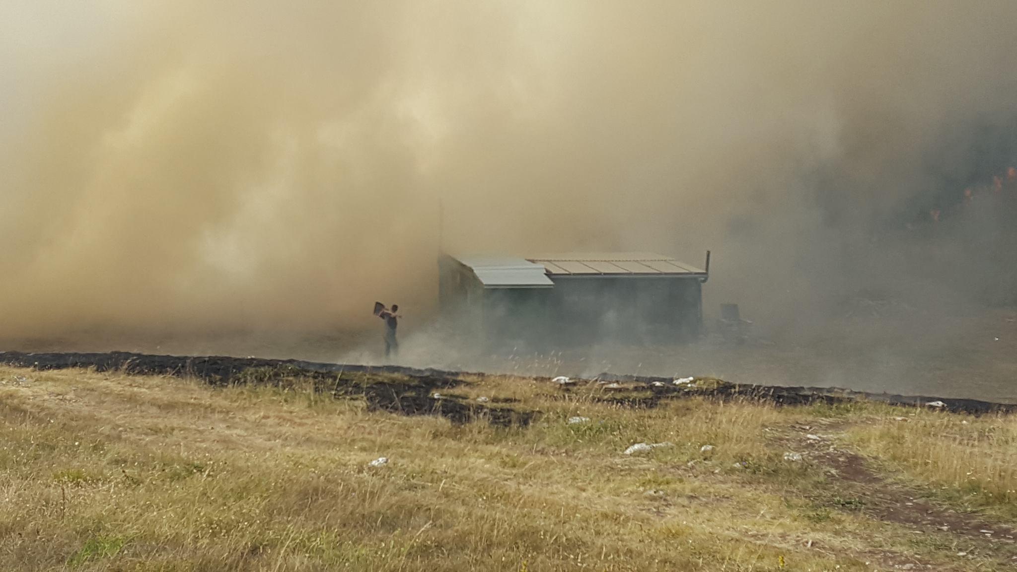 Požar na Dinari prijeti visokoj šumi, u Bosanskom Grahovu opožareno oko dva hektara