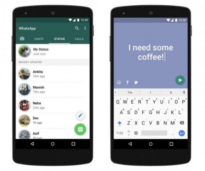 WhatsApp dodao tekstualna statusna ažuriranja