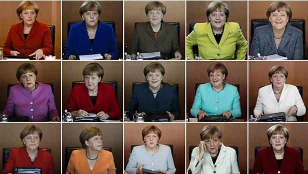 Sve boje njemačke kancelarke Angele Merkel u jednoj fotografiji