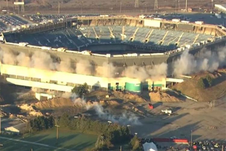 Neuspjeli pokušaj rušenja stadiona u Detroitu