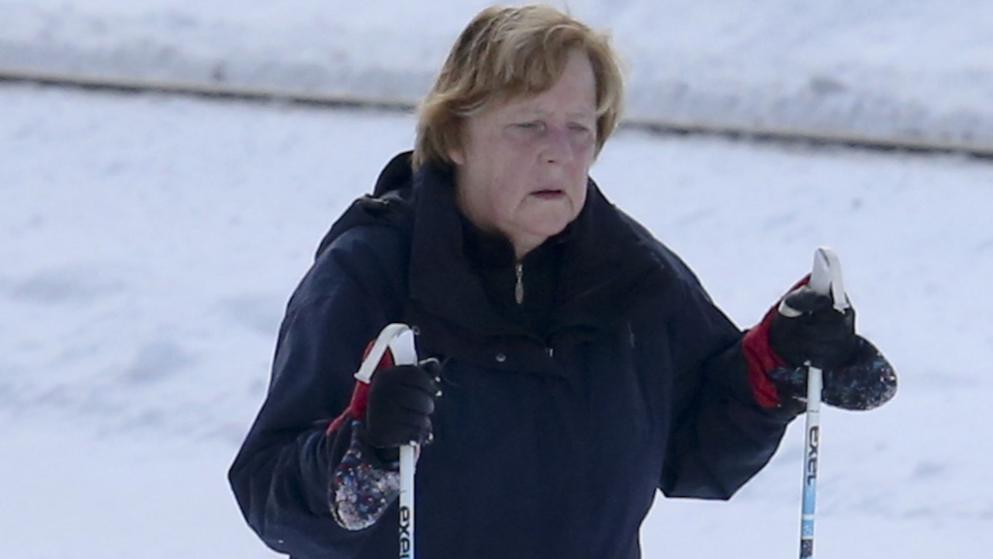 Angela Merkel za Božić na skijanju u Švicarskoj