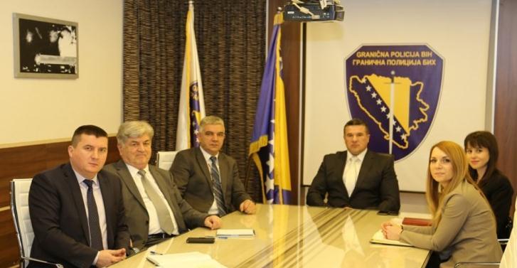 Delegacija Nezavisnog odbora PSBiH posjetila sjedište Granične policije BiH