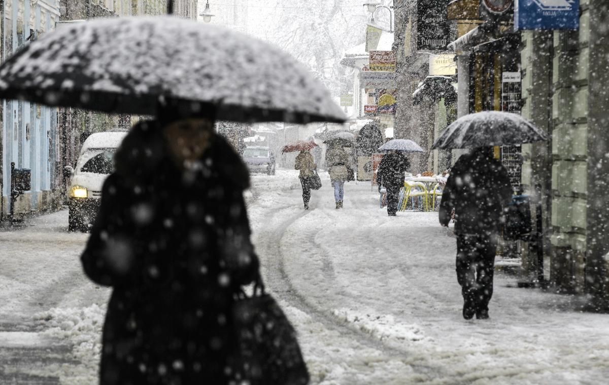 Idućih dana bit će doista hladno, stižu minusi, snijeg i nova bura u Hercegovini