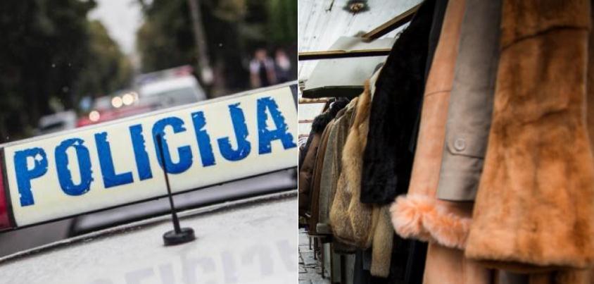 Pripadnica policije MUP-a TK ukrala bundu na pijaci