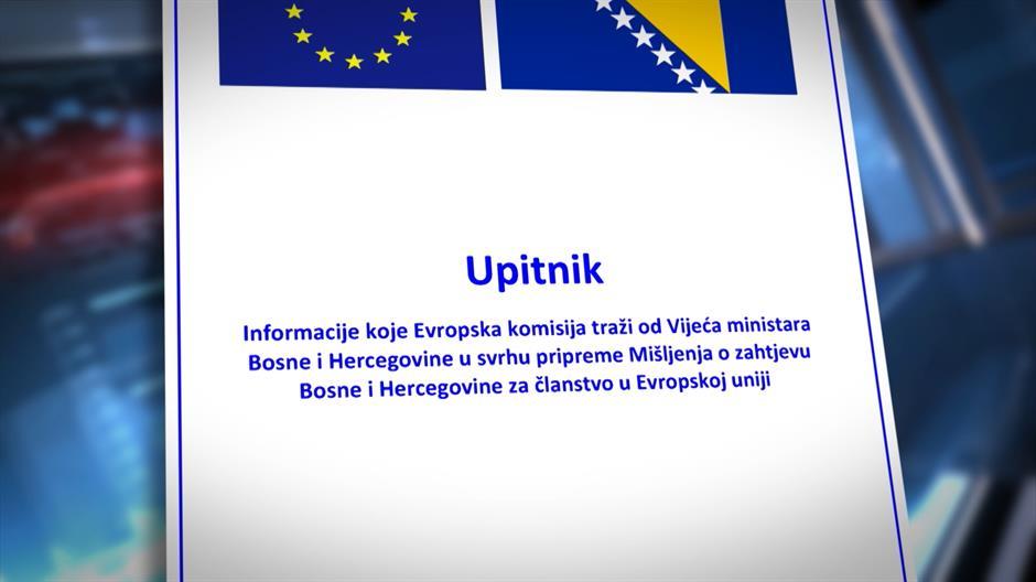 Javno objavljeni odgovori BiH na Upitnik Evropske komisije