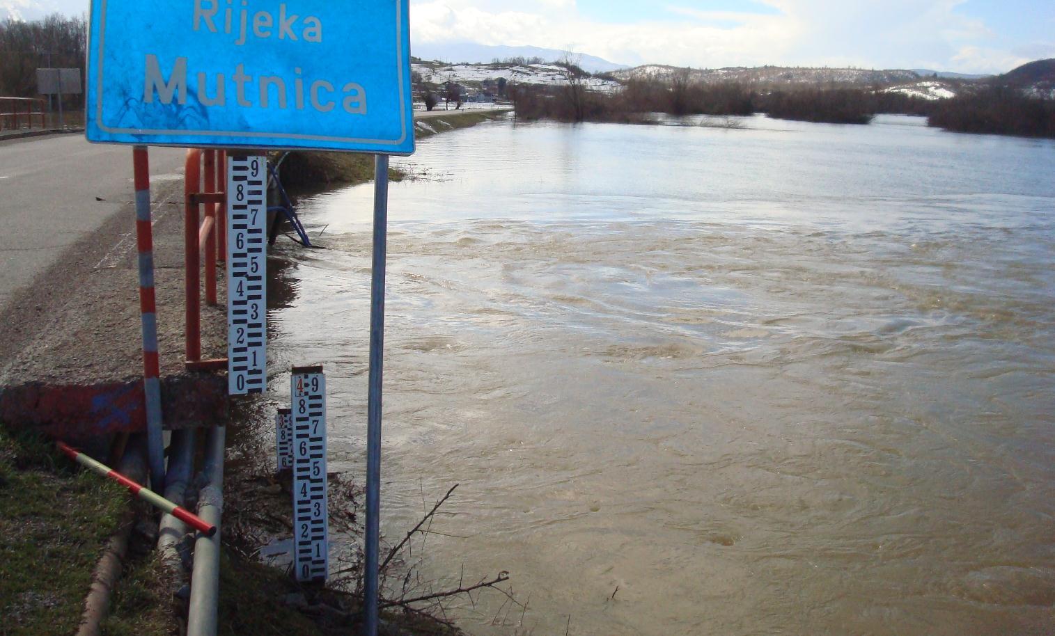 Cazin: Vodostaji Mutnice i Korane bilježe tendenciju pada