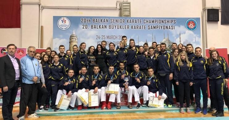 Šest medalja za Karate savez BiH na Balkanskom prvenstvu u Istanbulu