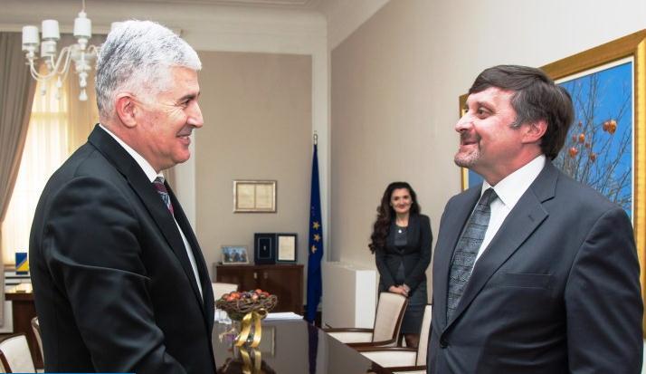 Čović s Palmerom i Kormak razgovarao o reformama i putu BiH ka EU i NATO-u