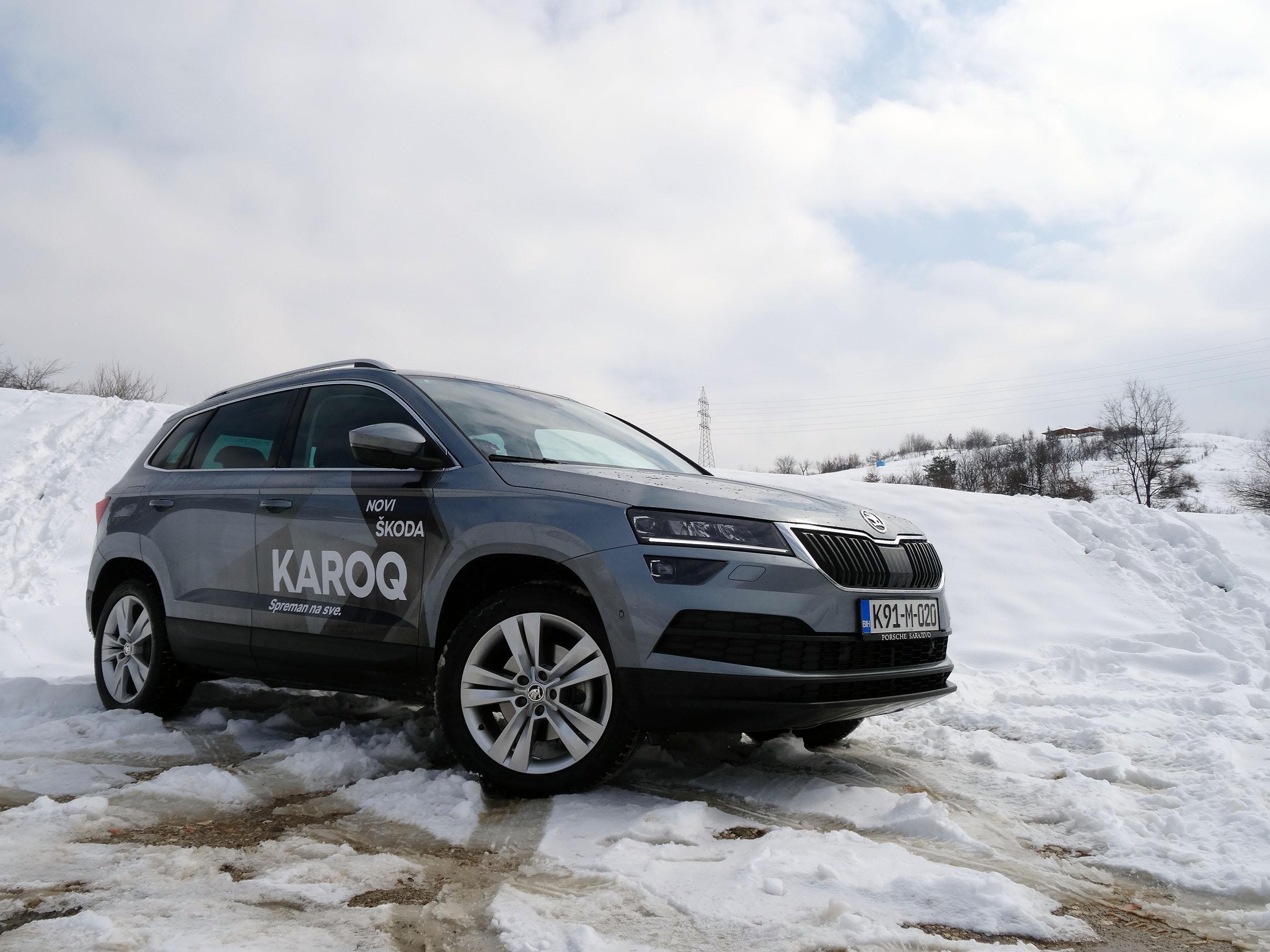 Škoda Karoq: Novitet za naklon