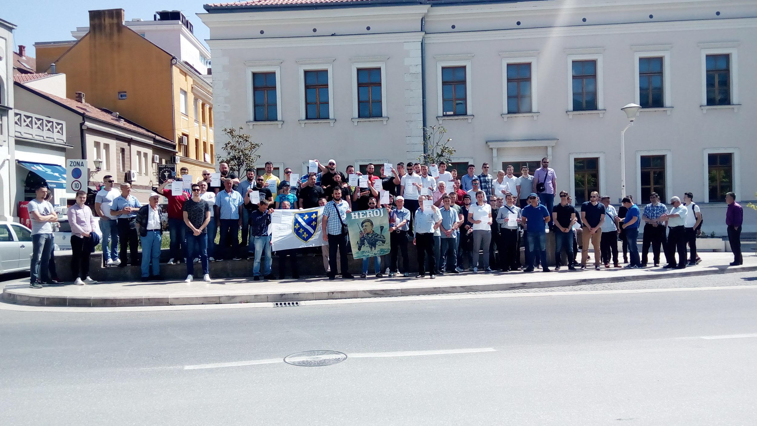 Na Musali održan skup podrške generalu Dudakoviću