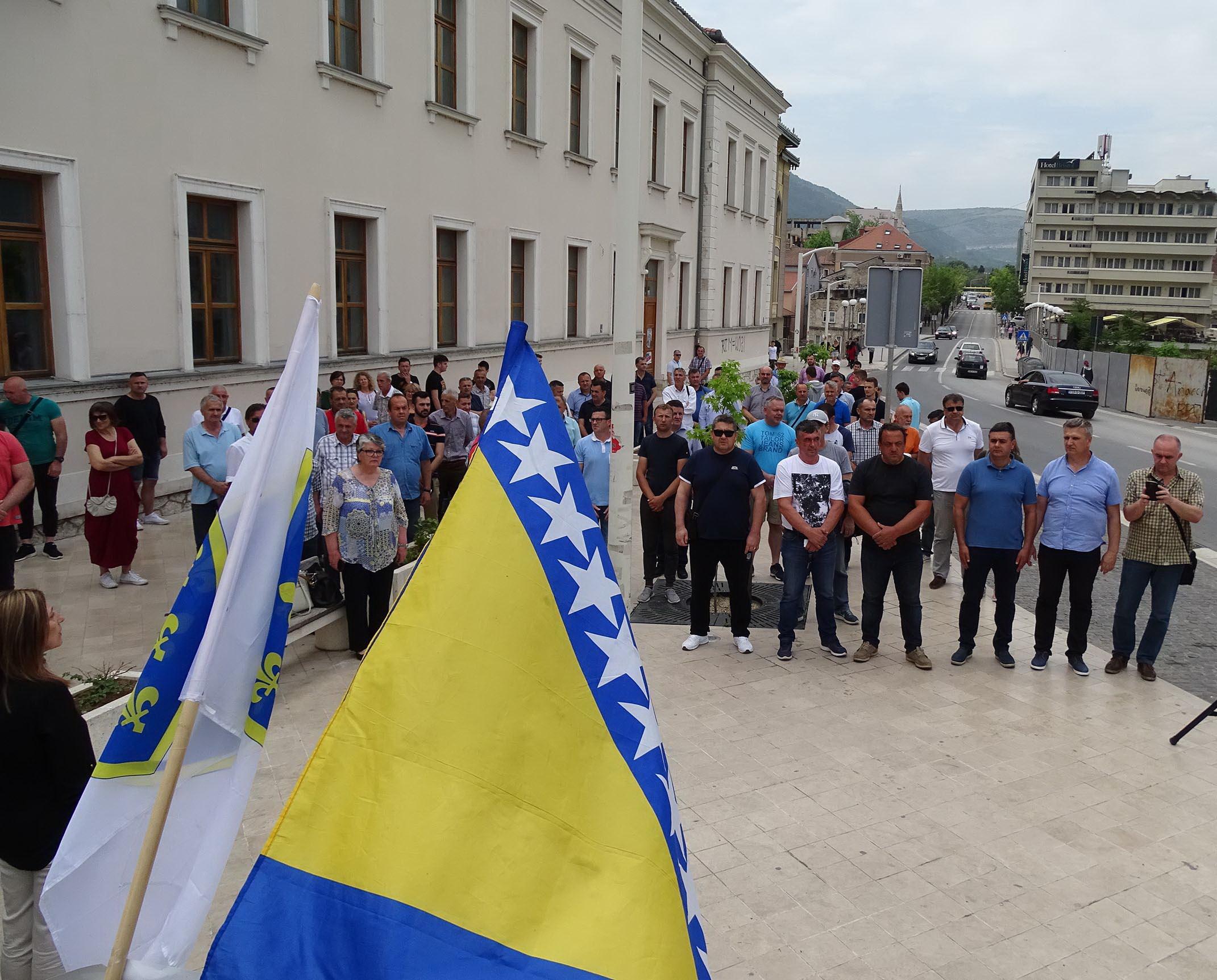 Borci iz Mostara i Hercegovine uz generala: Mi se ne krijemo i nemamo druge države