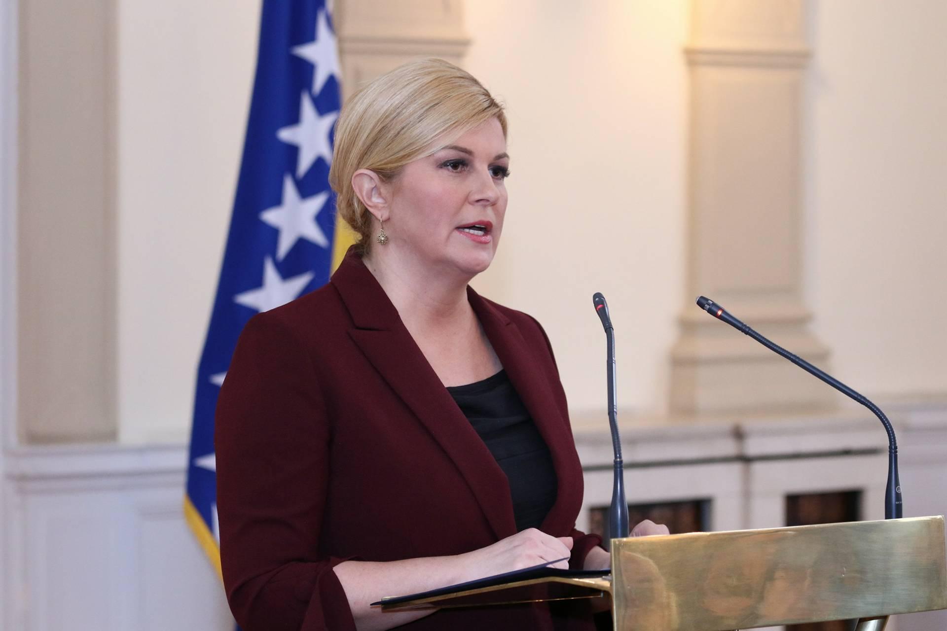 Kolinda Grabar-Kitarević u ponedjeljak u posjeti Mostaru