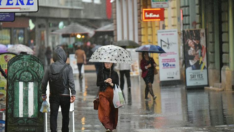 Nestabilno do četvrtka, lokalno moguće obilnije padavine