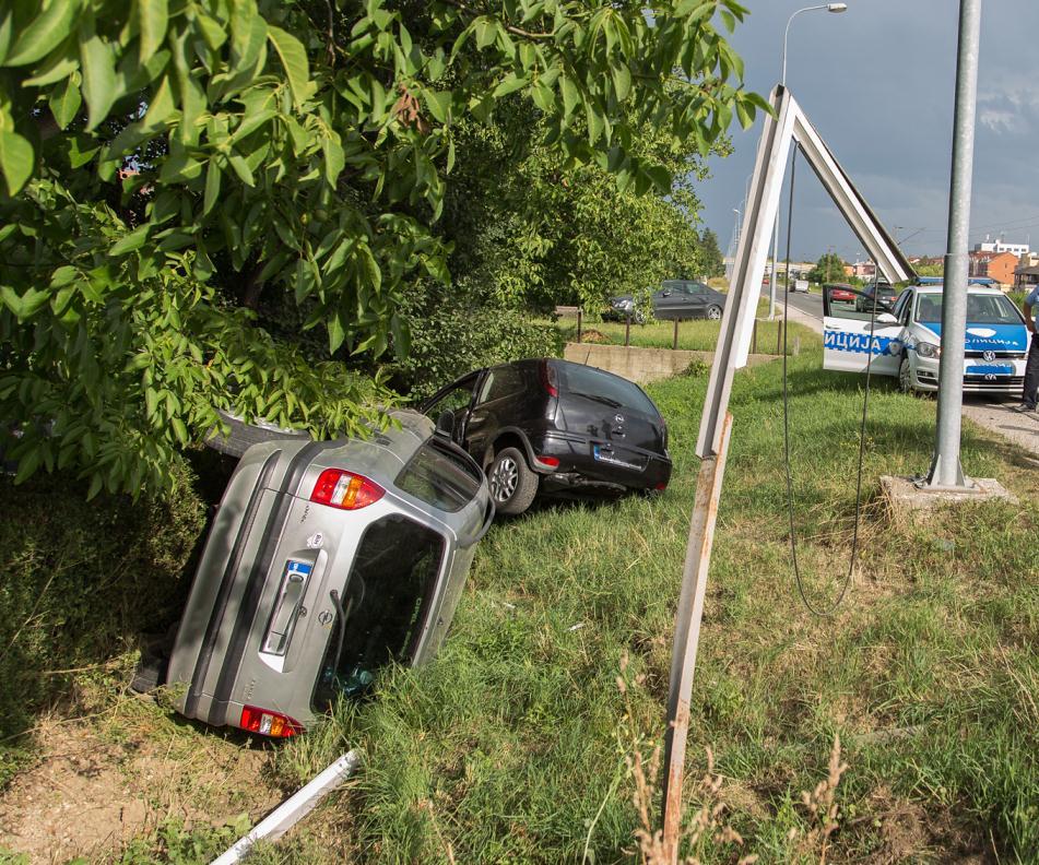 Prijedor: U nekoliko sati tri nesreće, lakše povrijeđena jedna osoba