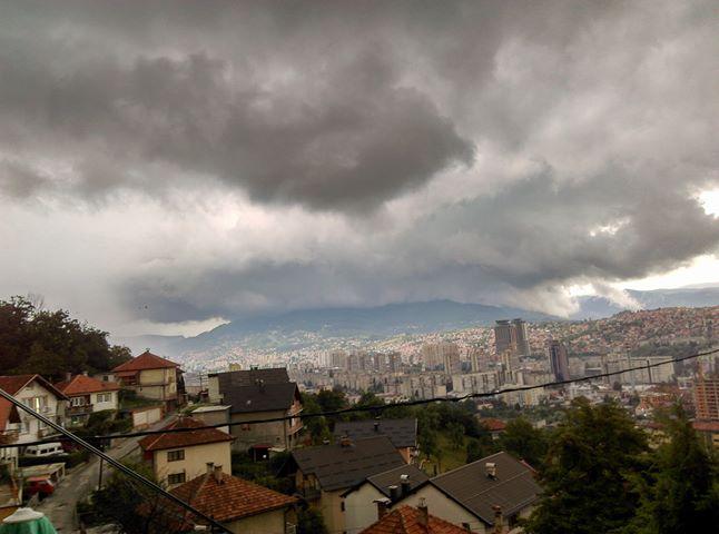 Snažno nevrijeme pogodilo i Sarajevo