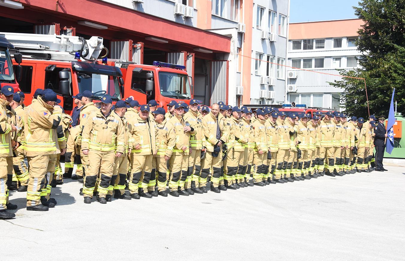 U prostorijama vatrogasne ispostave Stup: Izvedena pokazna vježba spašavanja