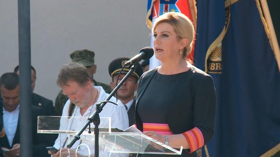 Kolinda Grabar-Kitarović: Agresor je u Bosni i Hercegovini doživio potpuni poraz