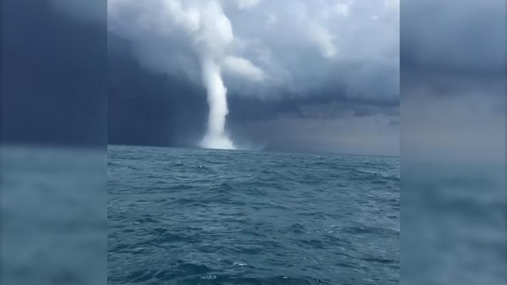 Spektakl na vodi: Pogledajte nevjerovatan prizor tornada na Sredozemnom moru