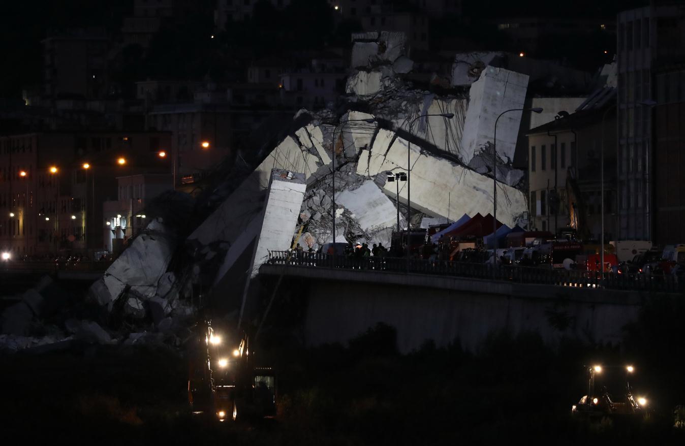 Italija: Spasioci cijelu noć tražili preživjele u ruševinama mosta u Đenovi