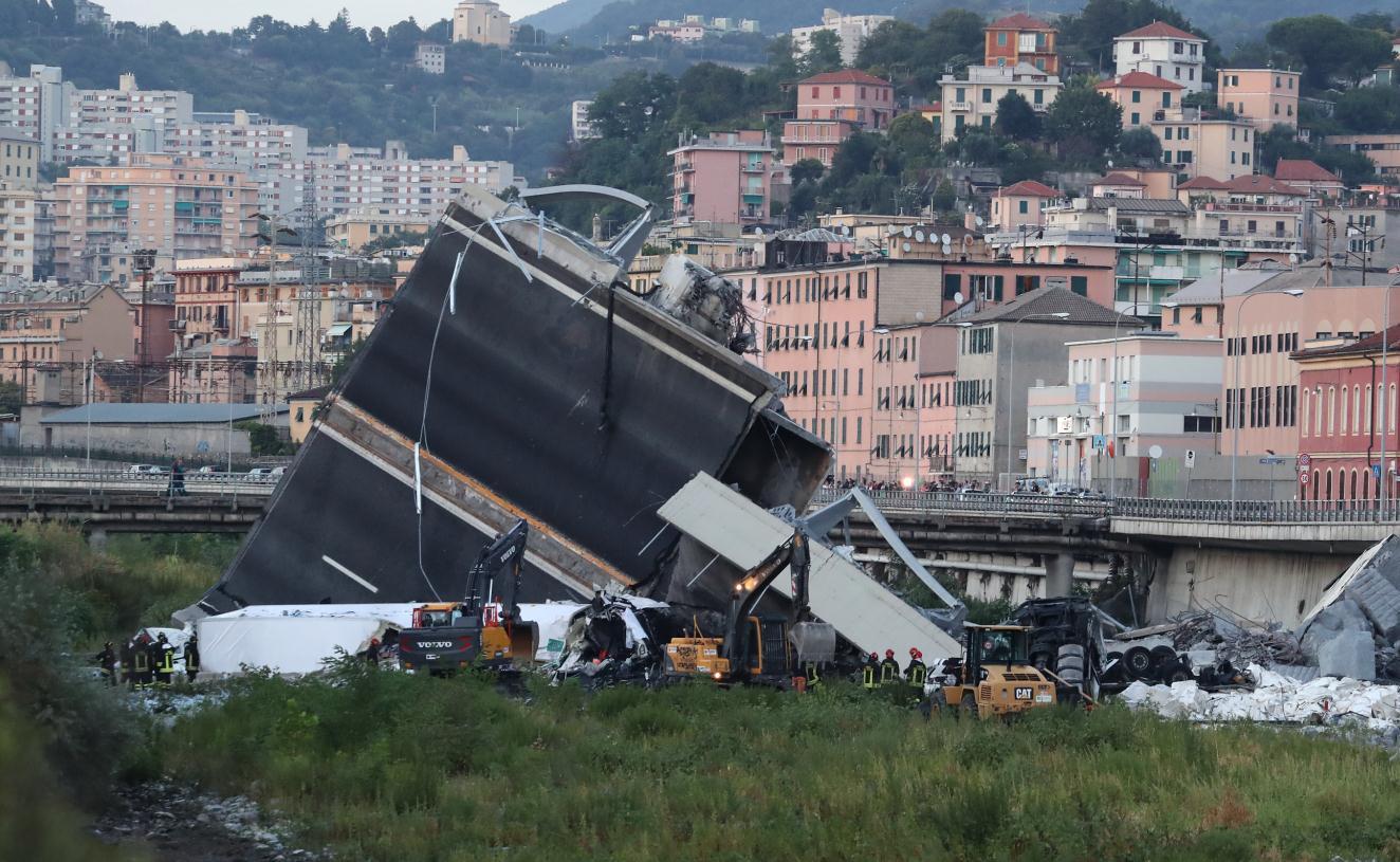 Broj žrtava u rušenju mosta u Đenovi popeo se na 38