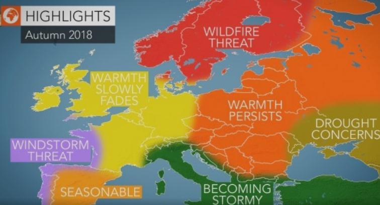 Stigla dugoročna prognoza za jesen: Kakvo vrijeme očekuje Bosnu i Hercegovinu
