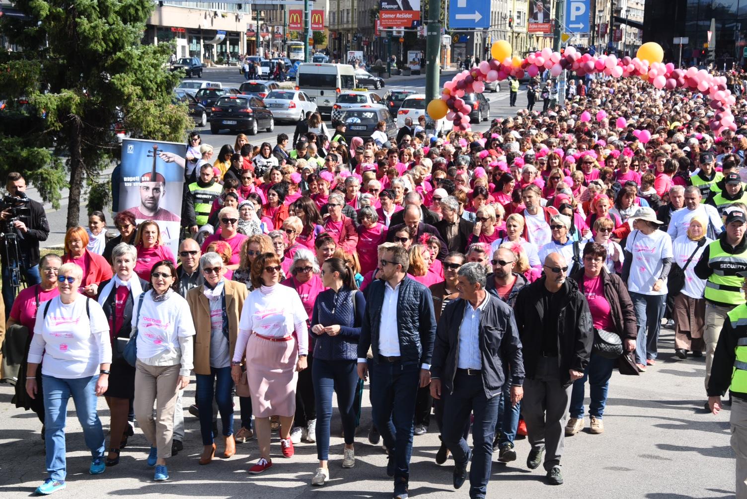 Veliki broj učesnika na "Race for the cure"