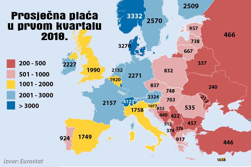 BiH uvjerljivo najgora za život!