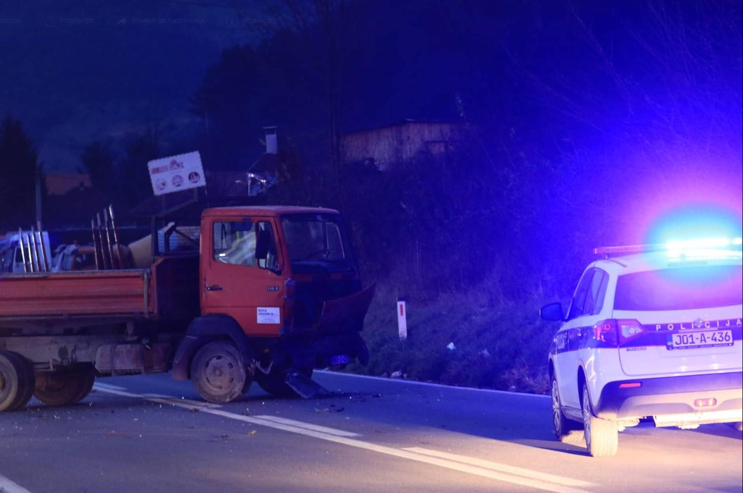 Jedna osoba teško povrijeđena u udesu u sarajevskom naselju Rajlovac