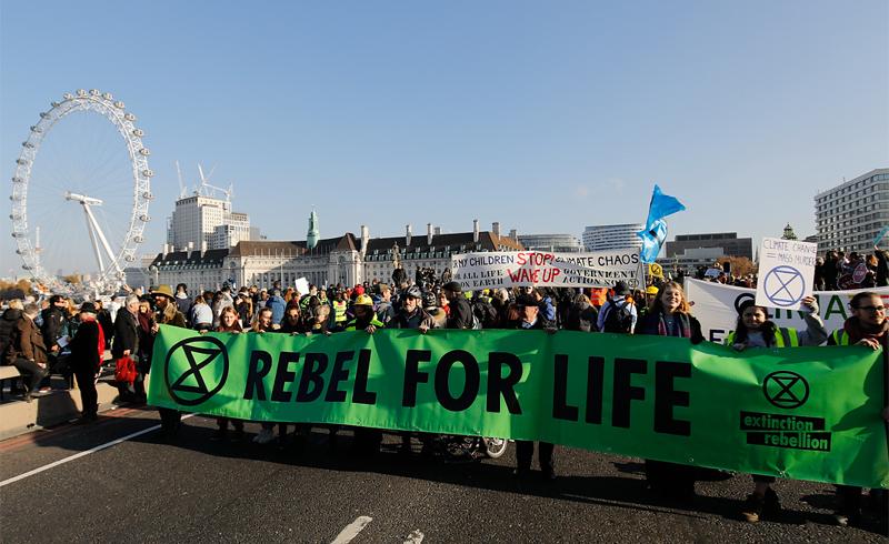 London: S današnjih protesta - Avaz