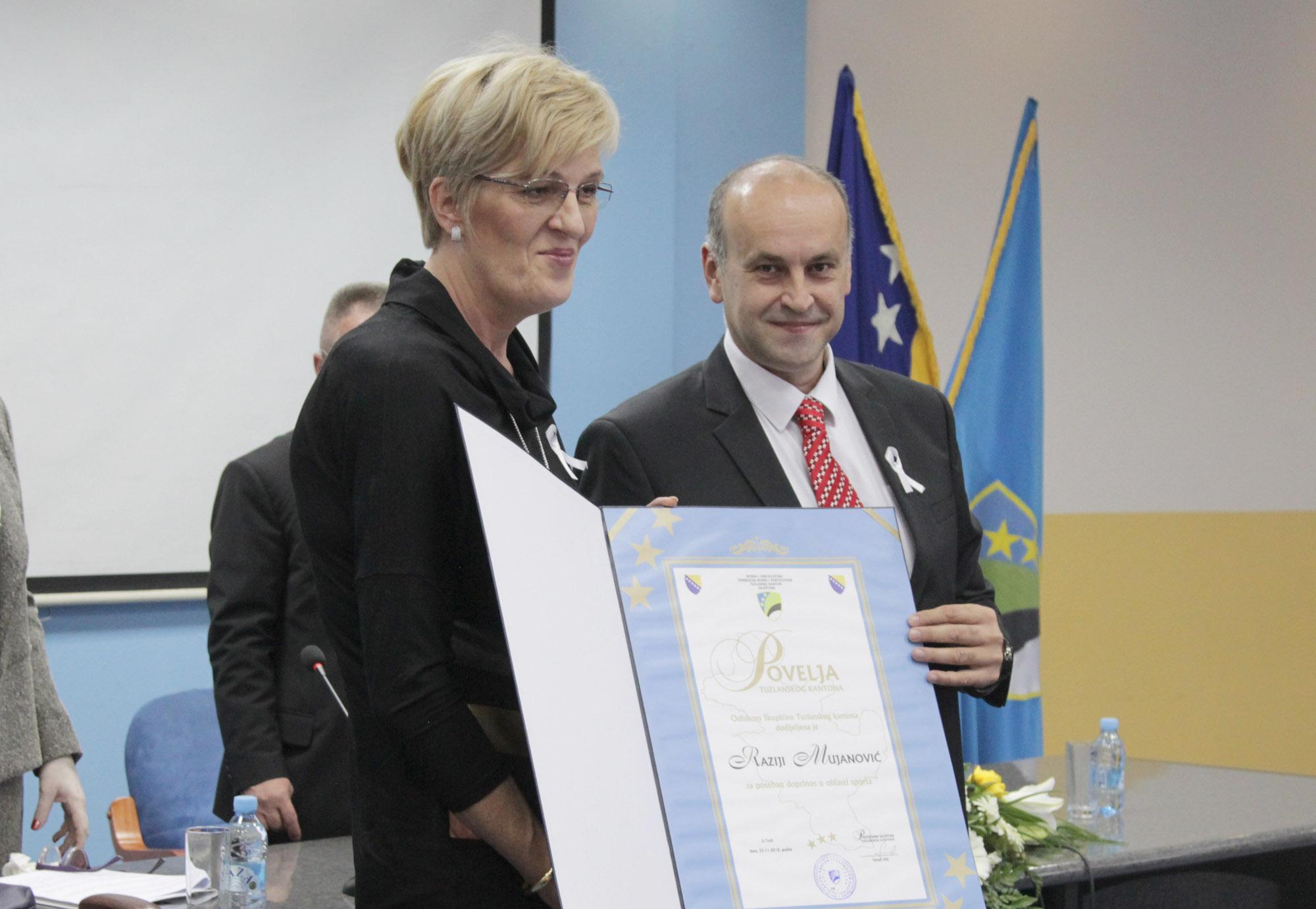 S ceremonije dodjele povelje - Avaz