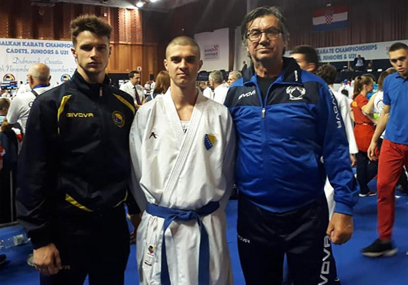 Član Karate kluba Holiday iz Goražda Emrah Dragolj novi je viceprvak Balkana