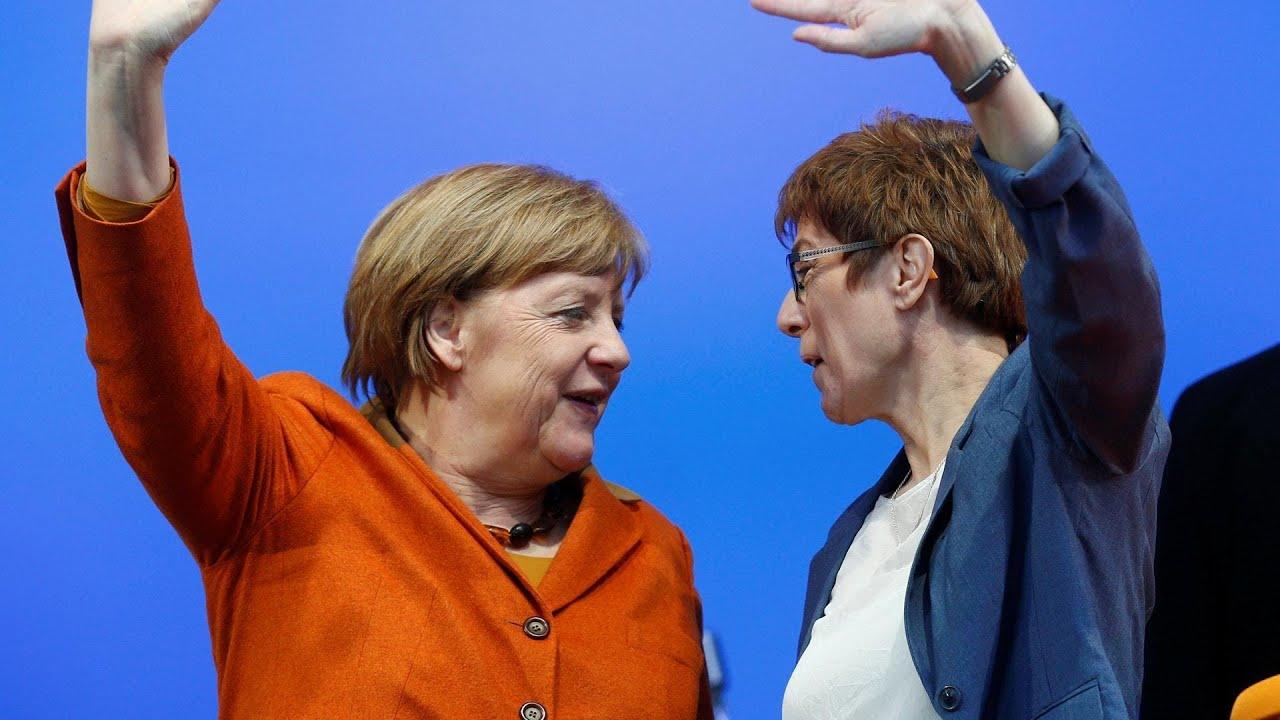 Merkel sa Kramp-Karenbauer - Avaz