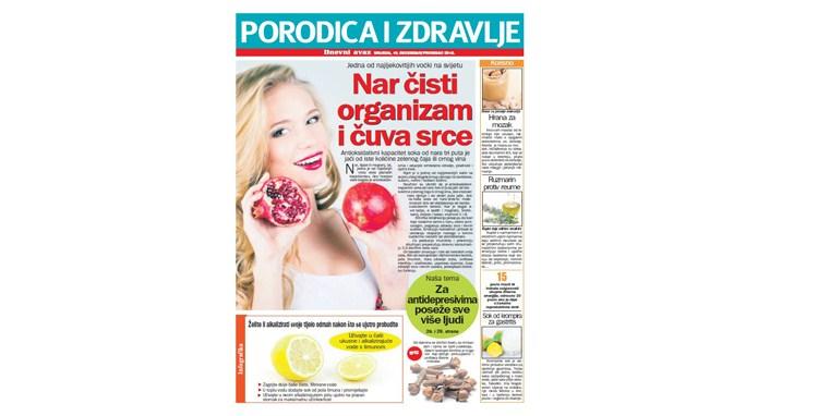 Srijedom u „Dnevnom avazu“ magazin „Porodica i zdravlje“: Zašto sve više ljudi poseže za antidepresivima