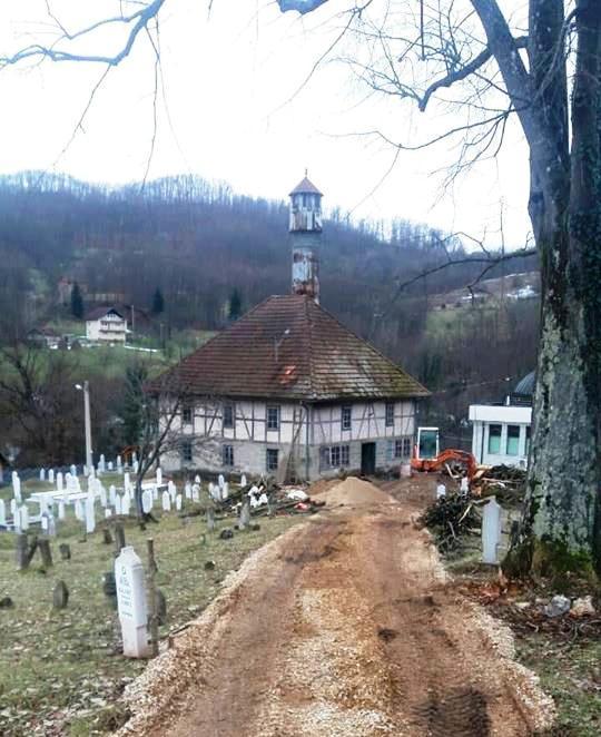 Počela restauracija najstarije džamije u Rujnici kod Zavidovića