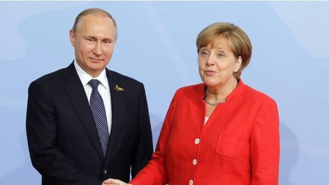 Putin i Merkel razgovarali o Siriji