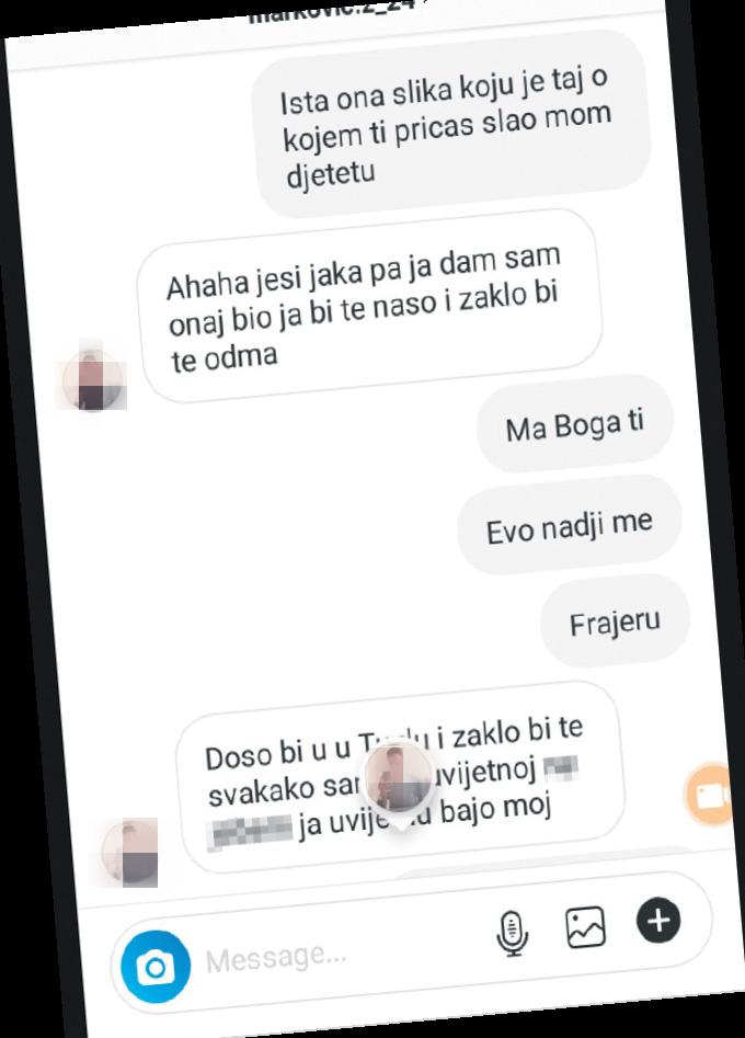 Prijetnje koje je dobila Jaganjac - Avaz