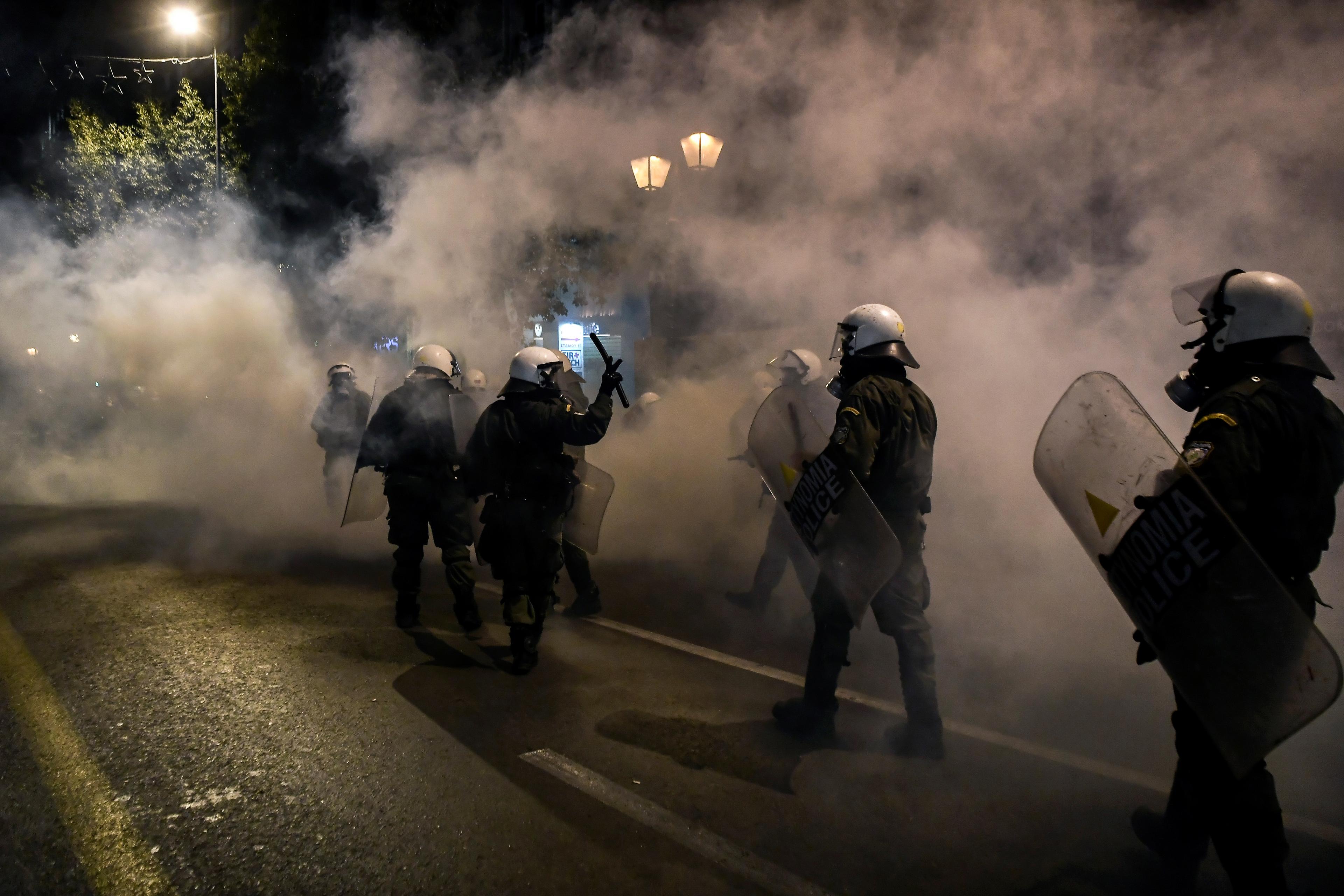 Grčka policija bacila suzavac na demonstrante