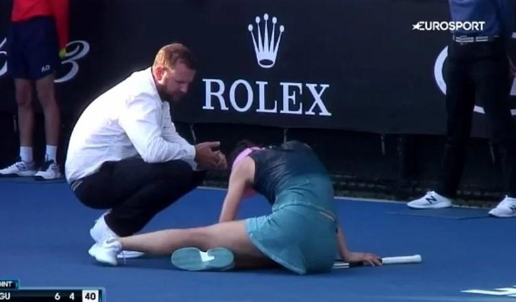 Teniserka iz Tuzle srušila se usred meča na Australian openu