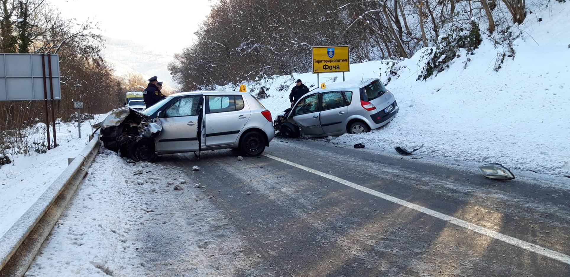 Saobraćajna nesreća kod Ustikoline, nema povrijeđenih