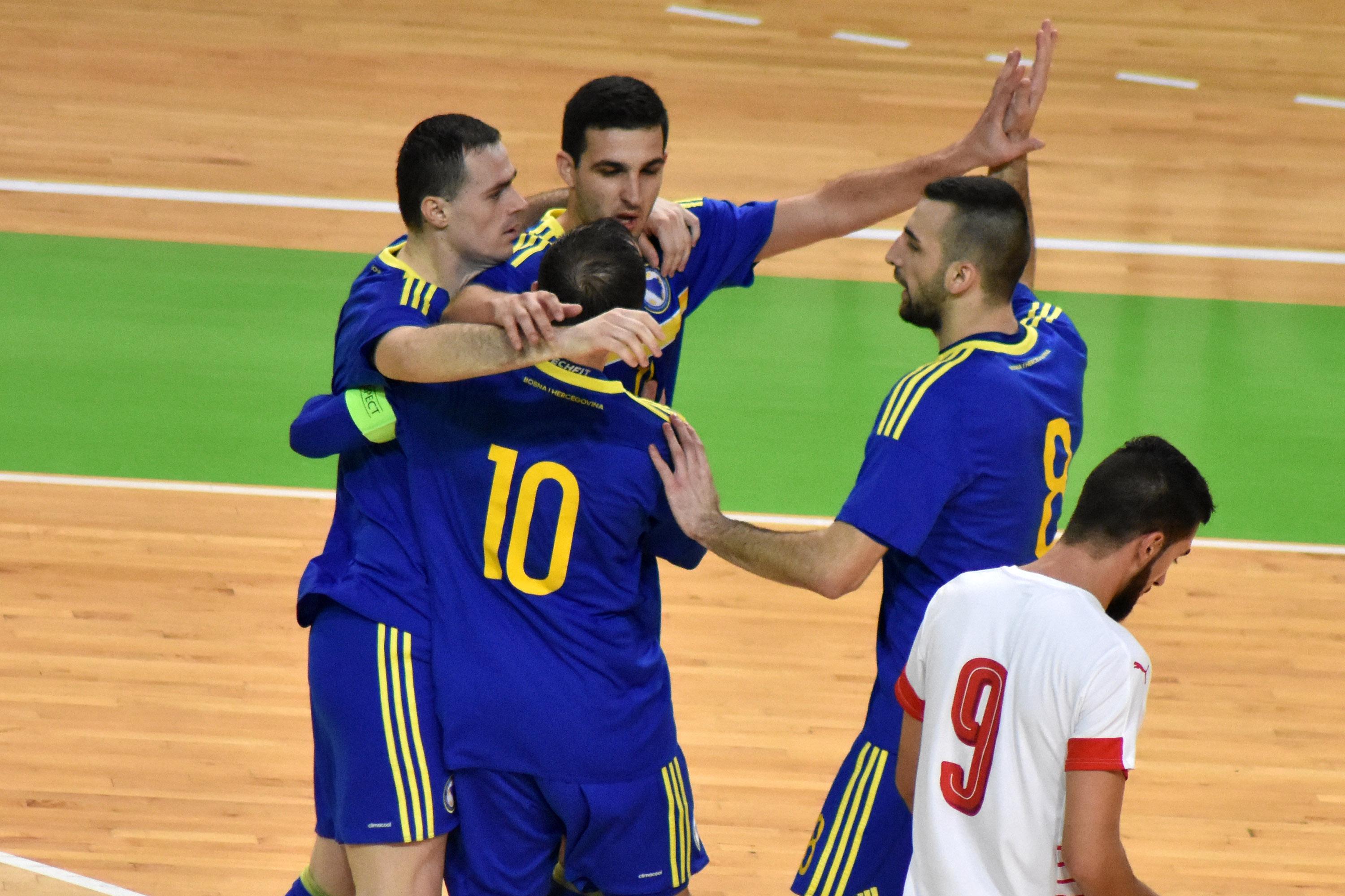 Futsal reprezentacija BiH s uvjerljivih 7:1 porazila Švicarsku