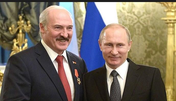 Aleksandar Lukašenko i Vladimir Putin - Avaz