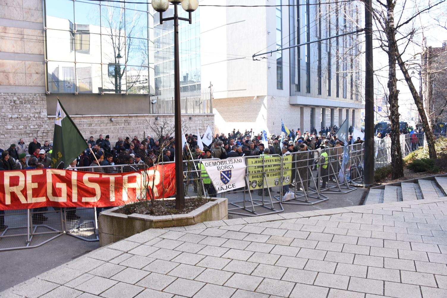 Sa protesta boraca - Avaz