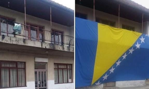 U Novom Šeheru zapaljena zastava Bosne i Hercegovine