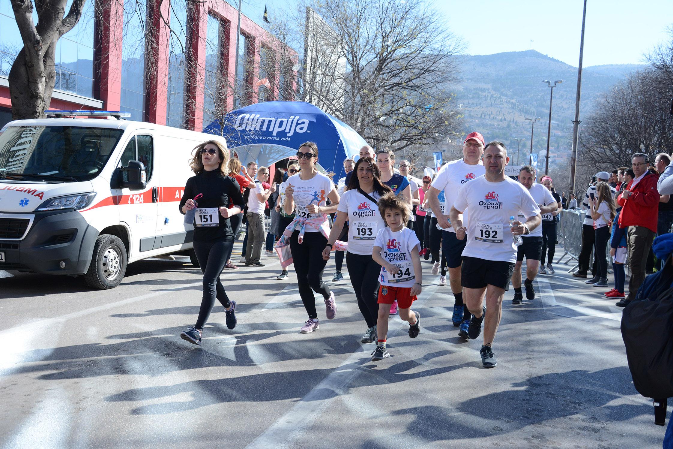 Treći mostarski polumaraton - Avaz