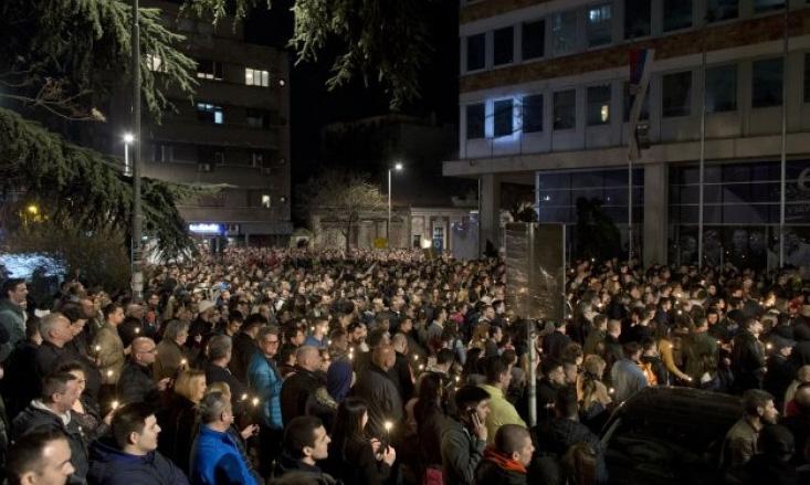 S protesta u Beogradu zatražene ostavke Vučića, Brnabić i Gojković