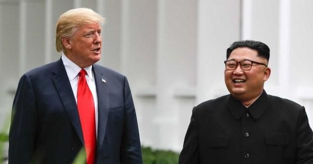 Donald Tramp i Kim Jong-un - Avaz