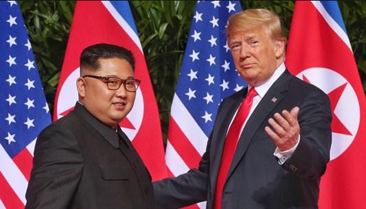 Kim Jong-un i Donald Tramp - Avaz