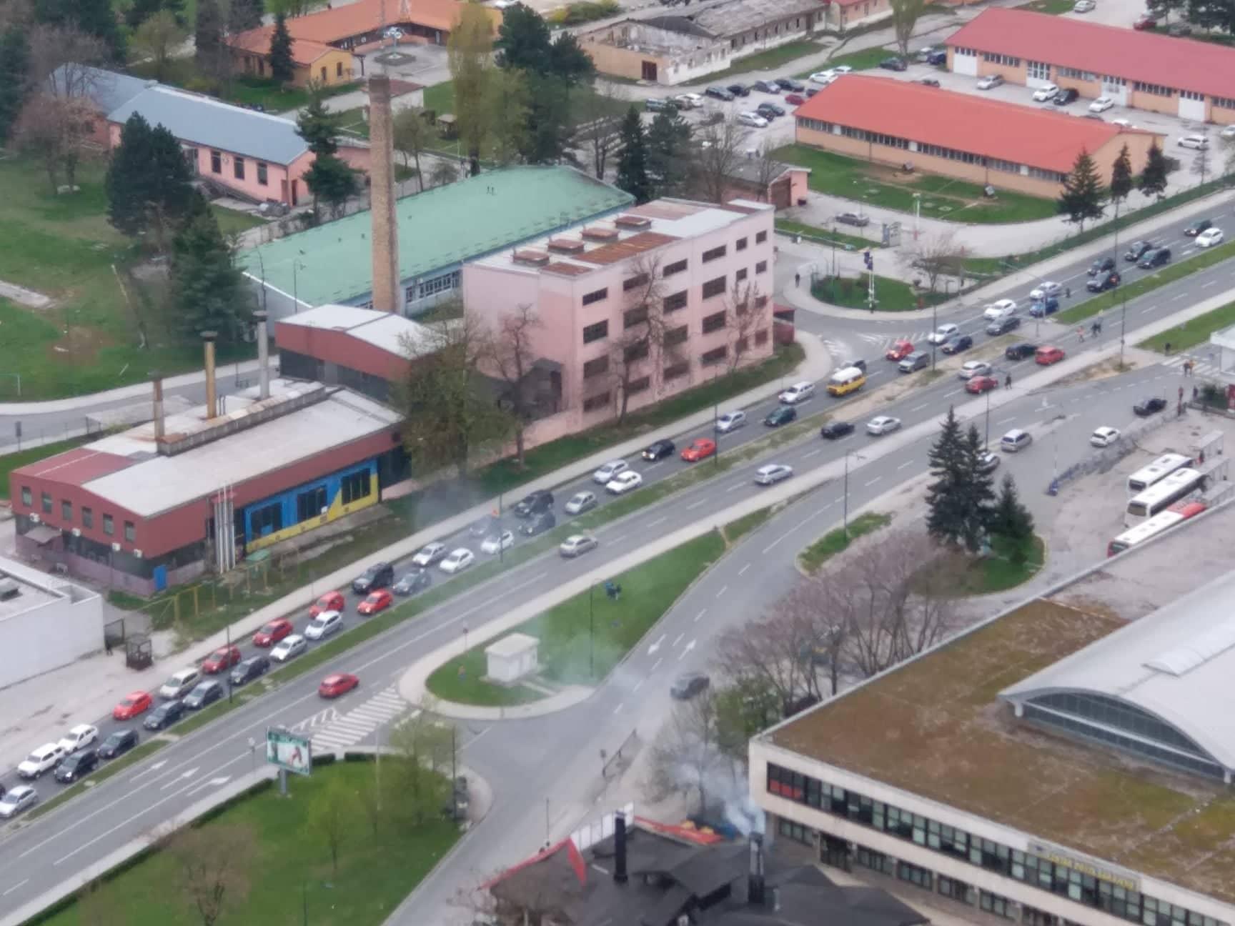 Saobraćajni kolaps u centru Sarajeva: Kilometarske kolone na ulicama glavnog grada BiH