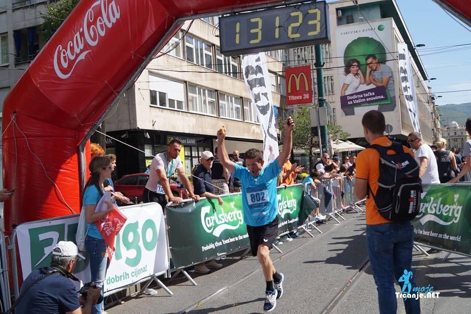 Drago Majdanac na sarajevskom polumaratonu - Avaz